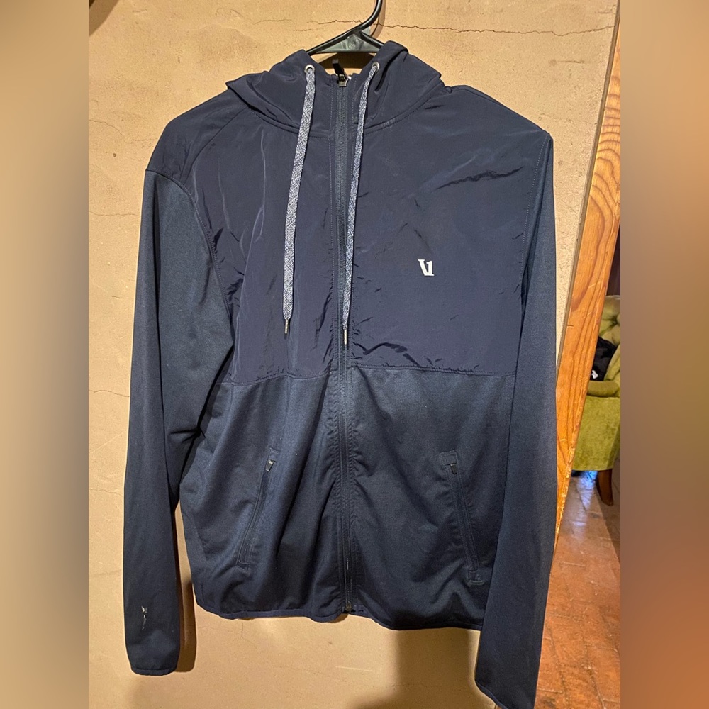 Vuori Sunday Element Jacket Ink Heather size medium